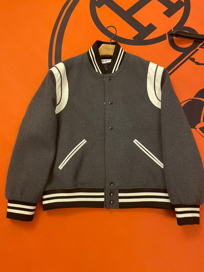 Saint Laurent Teddy Jacket In Wool Ngvp #nigo691