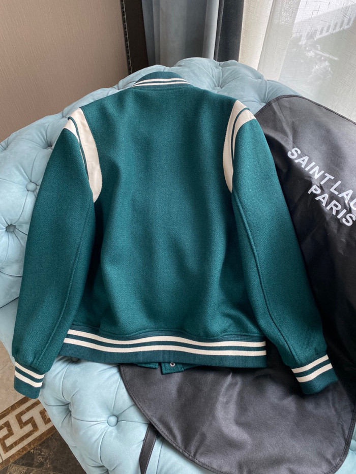 Saint Laurent Teddy Jacket In Wool Ngvp #nigo691