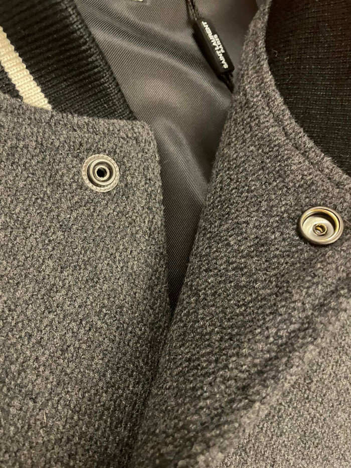 Saint Laurent Teddy Jacket In Wool Ngvp #nigo691