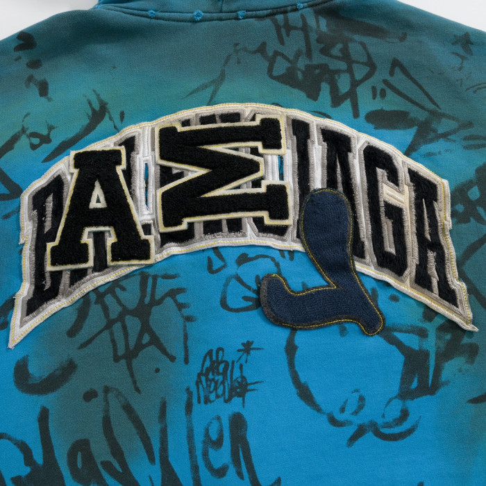 Balenciaga Skater Zip Up Hoodie Medium Fit Baggy Sweatpants Ngvp #nigo6481