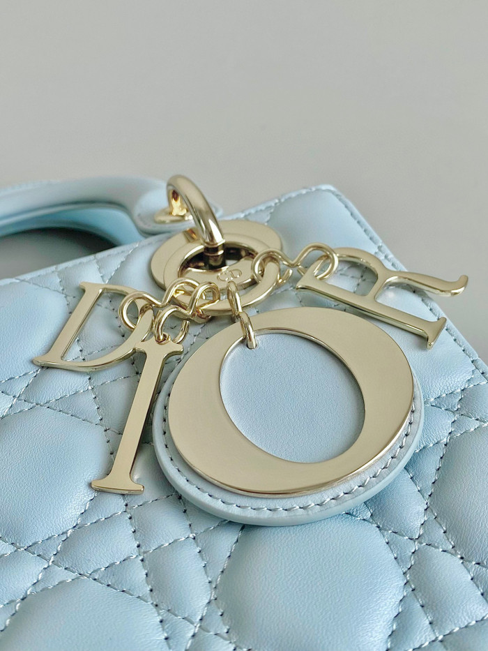 Dior Lady-D-Joy Bag NIGO Leather Carrying Chain Bag #nigo21446