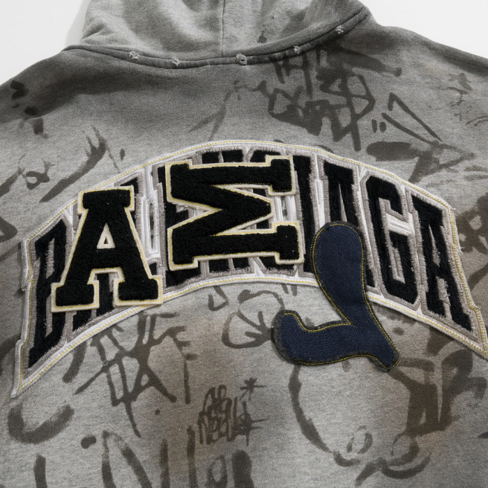 Balenciaga Skater Zip Up Hoodie Medium Fit Baggy Sweatpants Ngvp #nigo6481