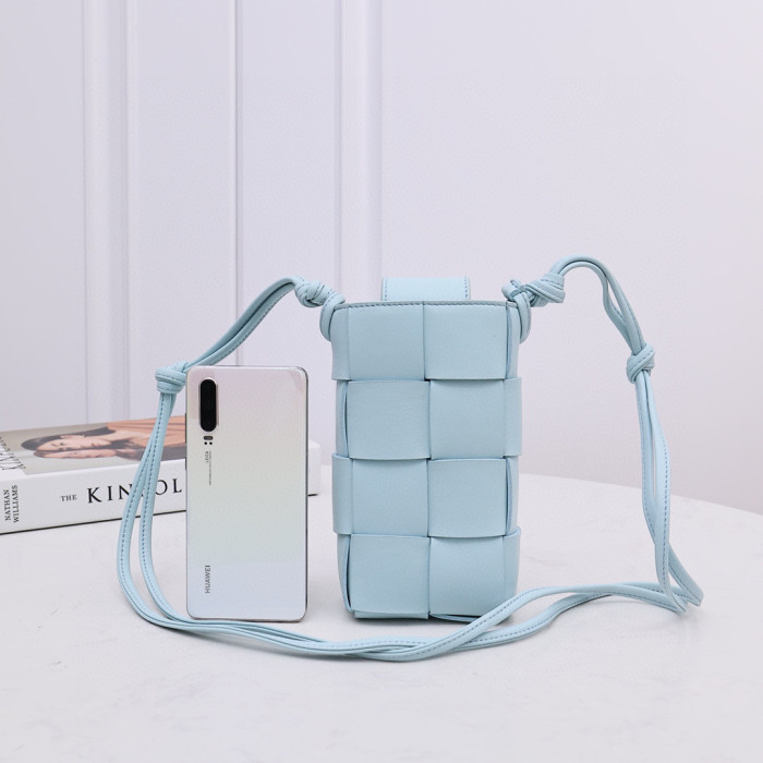 Bottega Veneta  Intrecciato Leather Crossbody Shoulder Bag #nigo96319