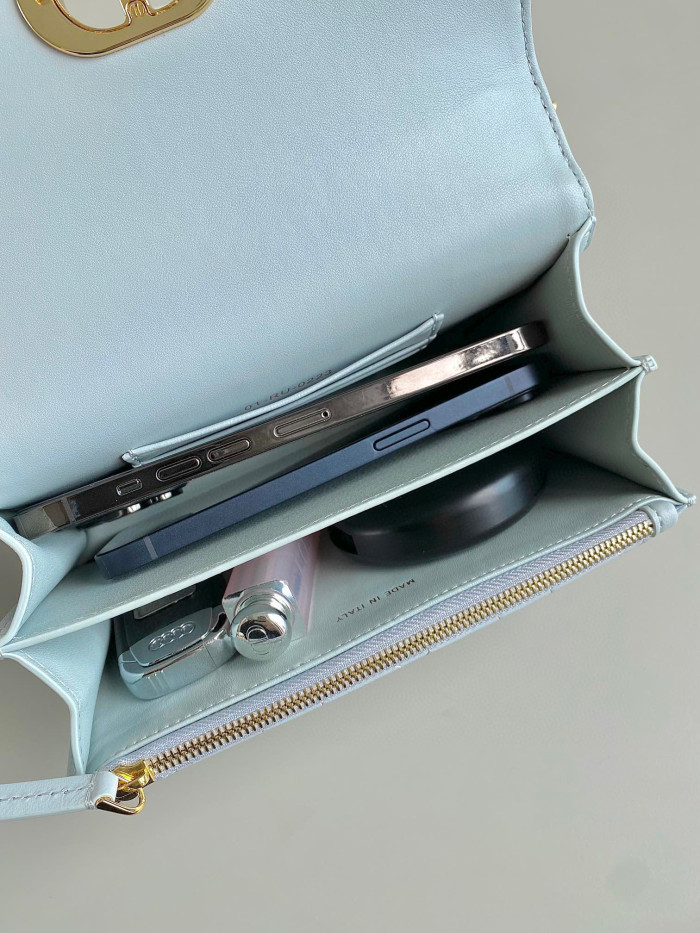 Dior MISS CARO Leather Chain Bag #nigo21719