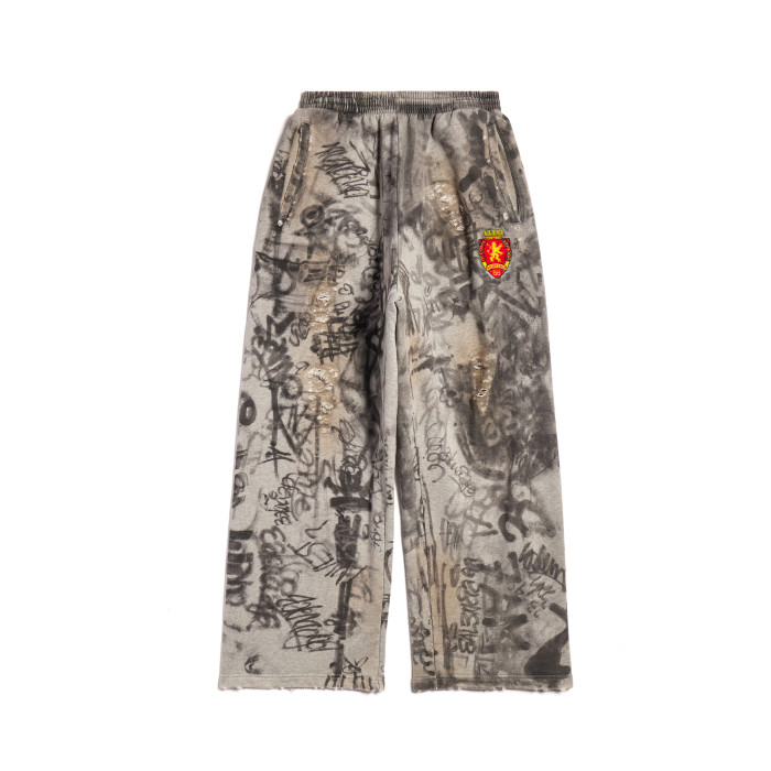 Balenciaga Skater Zip Up Hoodie Medium Fit Baggy Sweatpants Ngvp #nigo6481