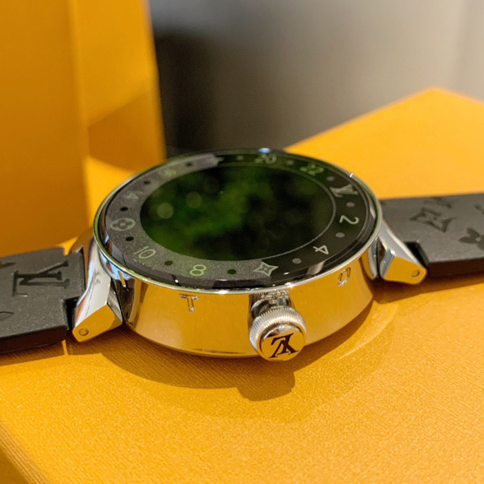 Louis Vuitton Bluetooth Link Electronic Watch Casual Leather Strap 2nd Generation Watch #nigo755