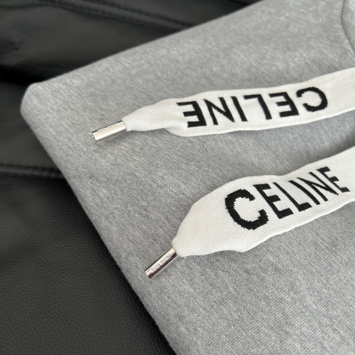 Celine Hooded Sweater Coat #nigo33676