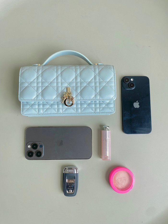 Dior MISS Leather Carrying Chain Bag #nigo21721