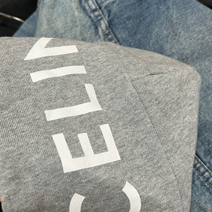Celine Hooded Denim Jacket #nigo96312