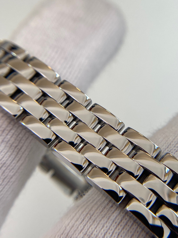 Cartier Cheetah Collection Silver Fashion Small Square Watch #nigo96317