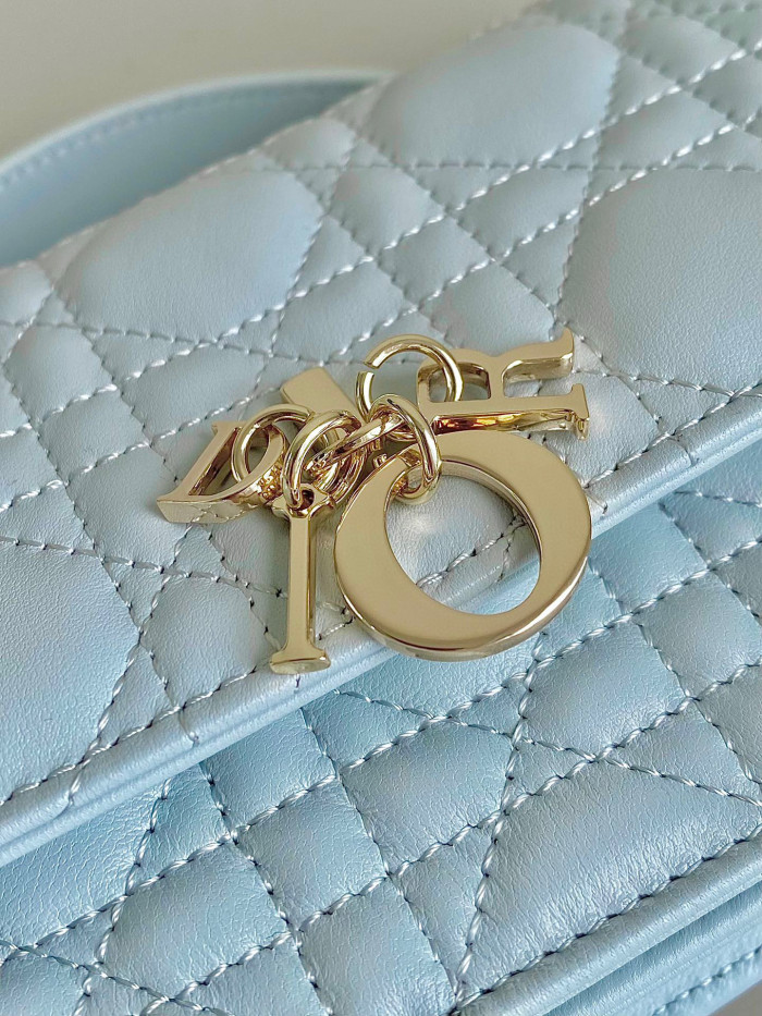 Dior MISS Leather Carrying Chain Bag #nigo21721