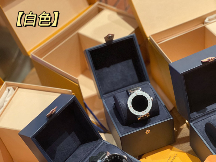 Louis Vuitton Bluetooth Link Electronic Watch Casual Leather Strap 2nd Generation Watch #nigo755