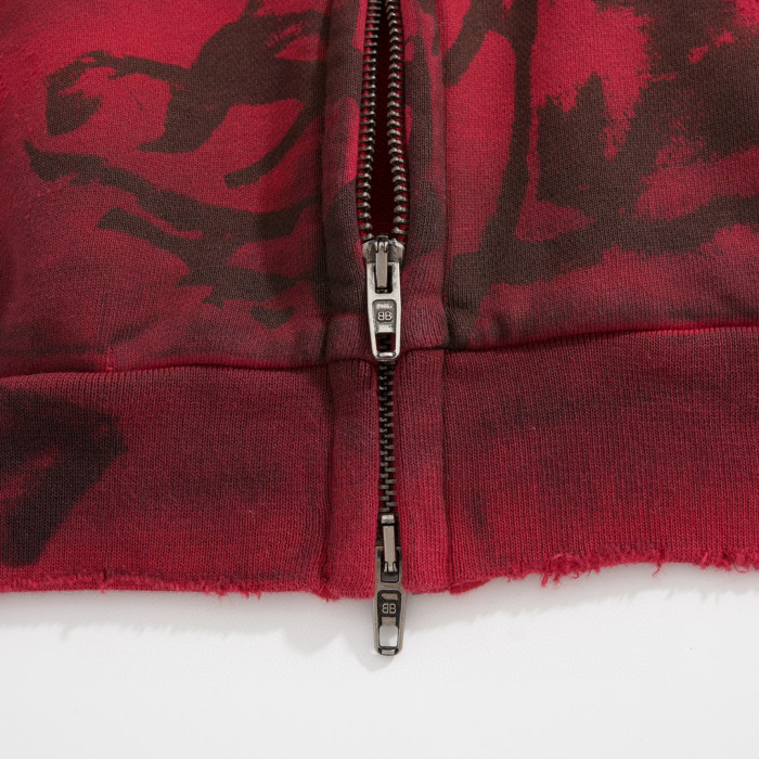 Balenciaga Skater Zip Up Hoodie Medium Fit Baggy Sweatpants Ngvp #nigo6481