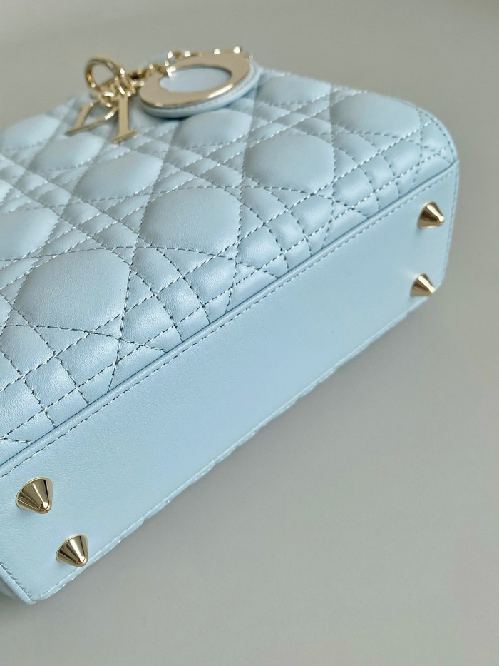 Dior Lady-D-Joy Bag NIGO Leather Carrying Chain Bag #nigo21446