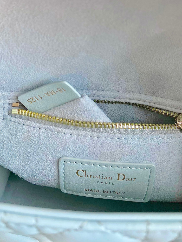 Dior Lady-D-Joy Bag NIGO Leather Carrying Chain Bag #nigo21446