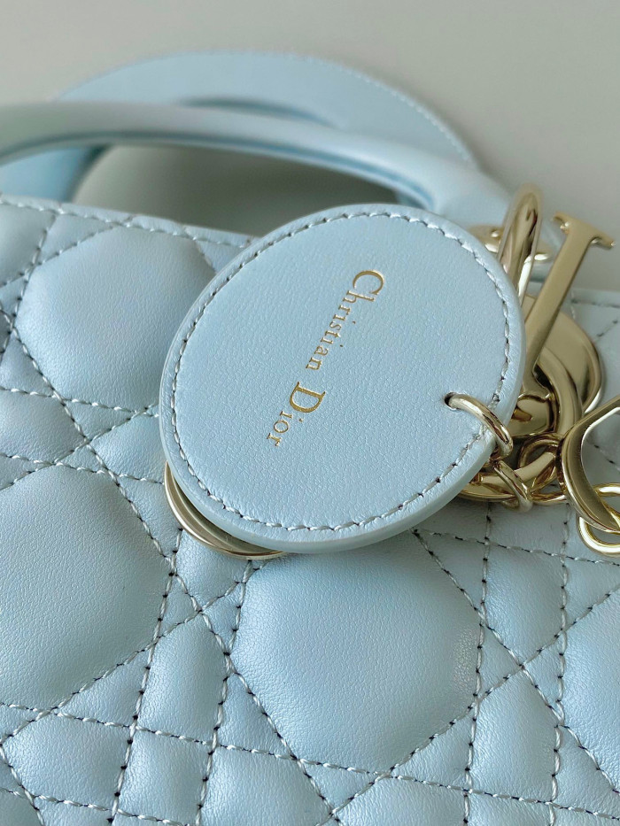 Dior Lady-D-Joy Bag NIGO Leather Carrying Chain Bag #nigo21446