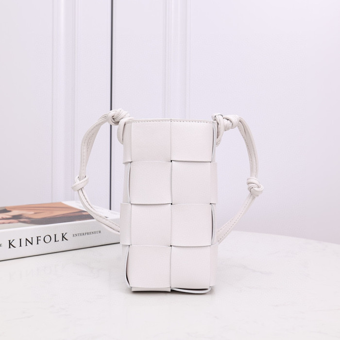 Bottega Veneta  Intrecciato Leather Crossbody Shoulder Bag #nigo96319