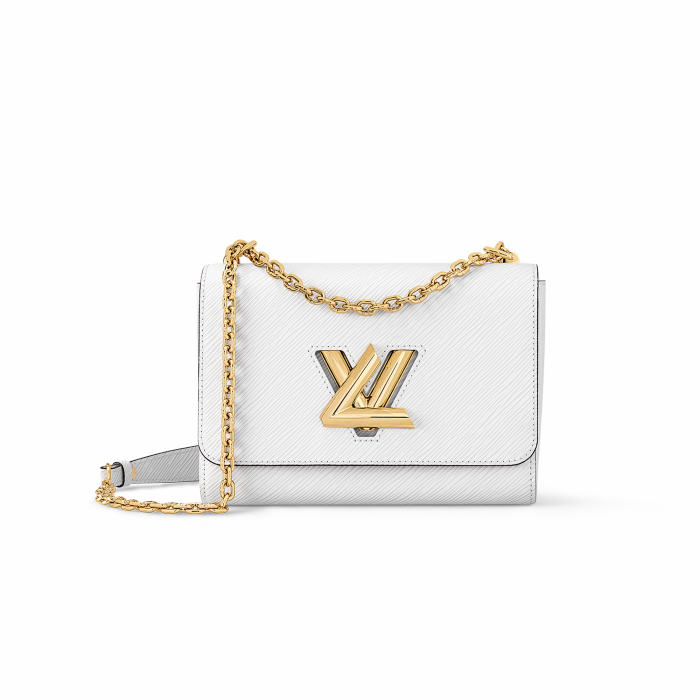 Louis Vuitton TWIST Black Leather Chain Bag #nigo21725