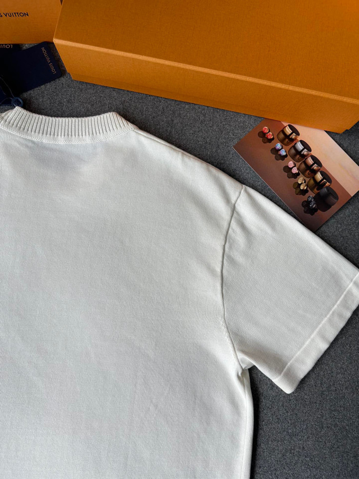 Louis Vuitton NIGO knitted Short Sleeved Sweater Pullover #nigo57627