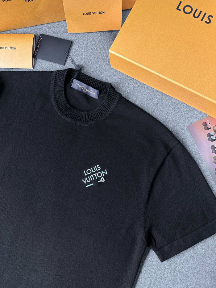 Louis Vuitton NIGO knitted Short Sleeved Sweater Pullover #nigo57627