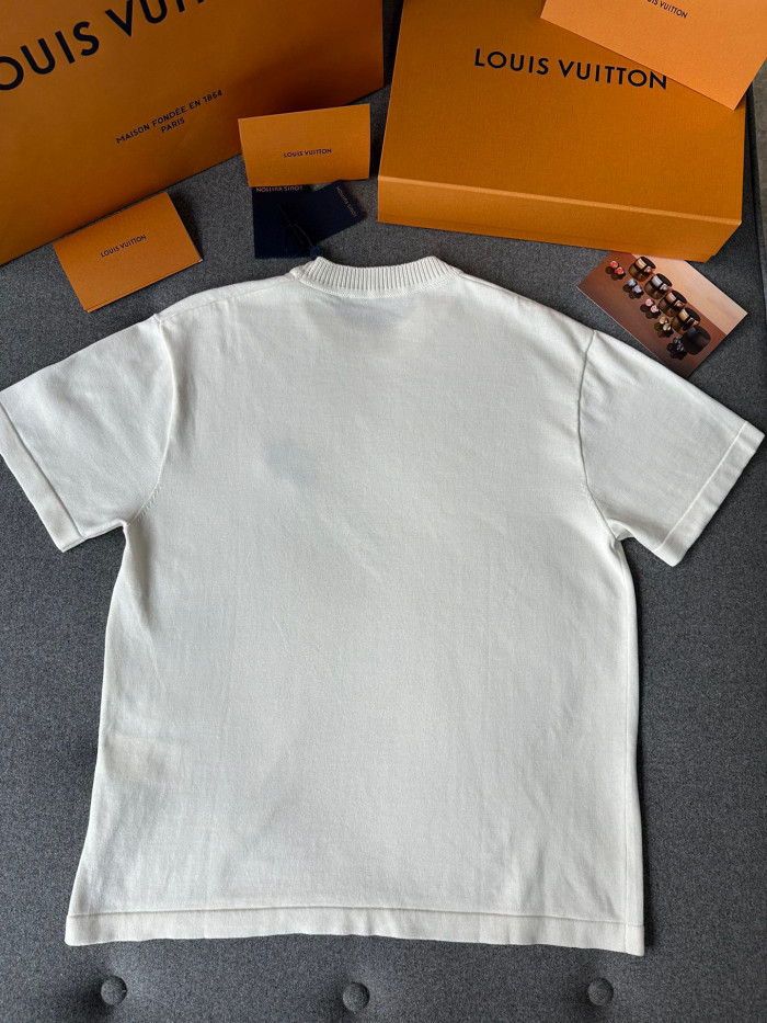 Louis Vuitton NIGO knitted Short Sleeved Sweater Pullover #nigo57627