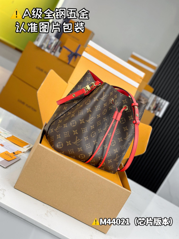 Louis Vuitton NIGO Leather Drawstring Bucket Bag Bags #nigo57175