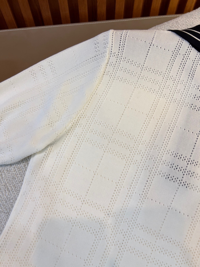 Burberry NIGO Summer Cotton White Dress #nigo57629
