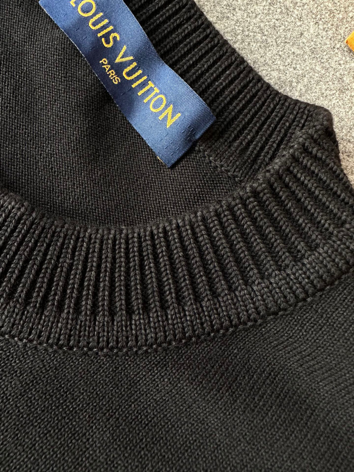 Louis Vuitton NIGO knitted Short Sleeved Sweater Pullover #nigo57627
