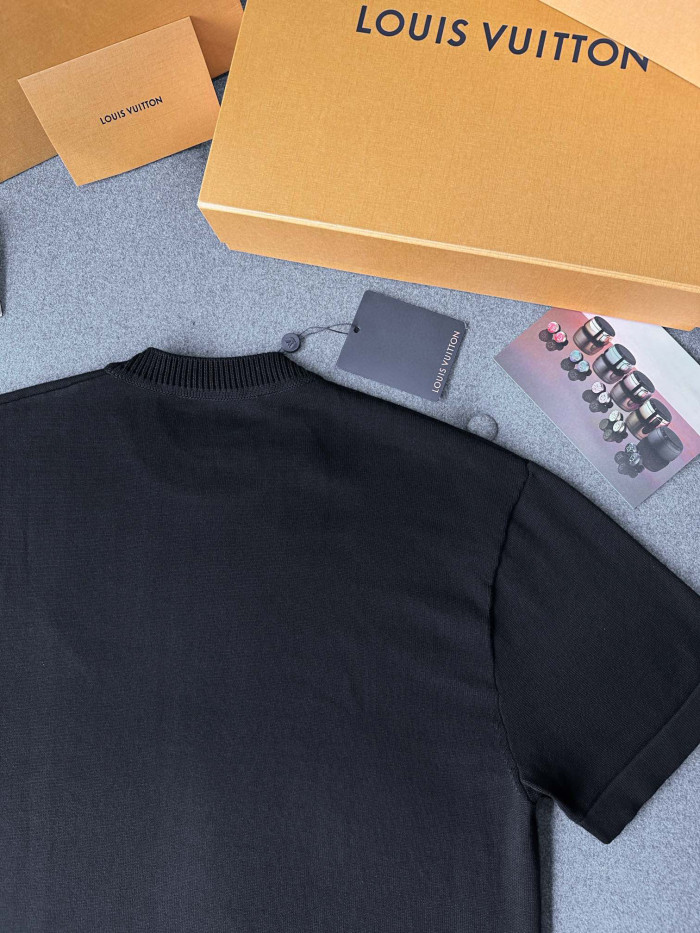 Louis Vuitton NIGO knitted Short Sleeved Sweater Pullover #nigo57627