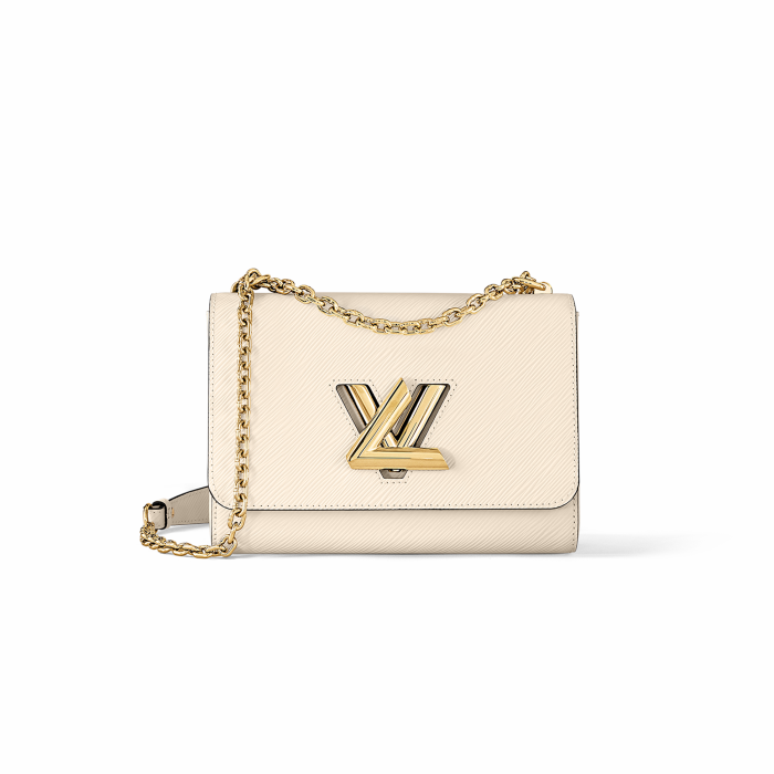 Louis Vuitton TWIST Black Leather Chain Bag #nigo21725