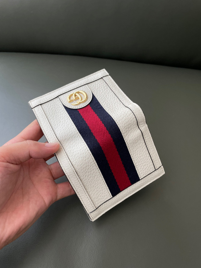 Gucci NIGO Leather Canvas Patchwork Small Wallet #nigo21141