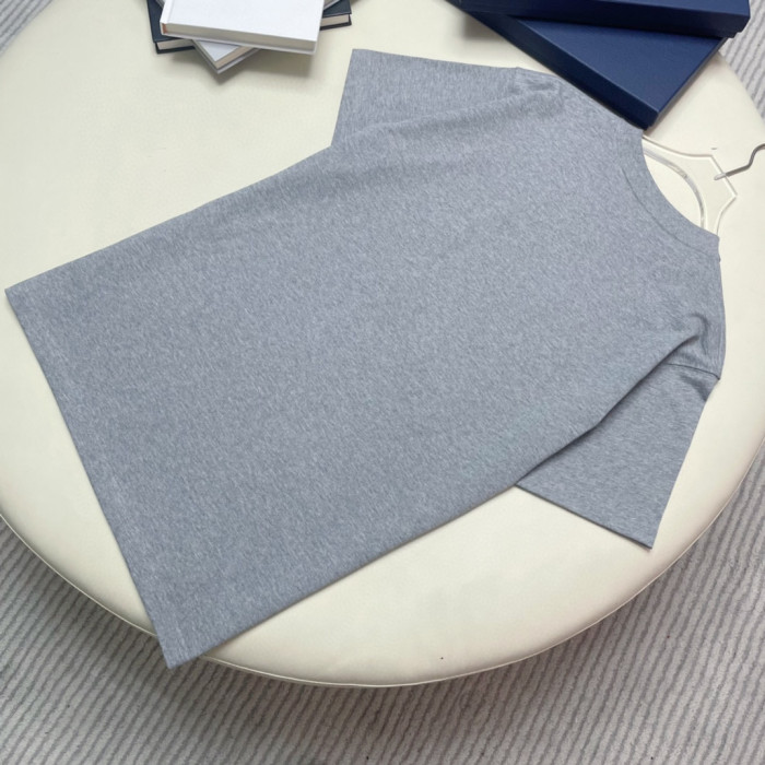 Dior NIGO Embroidered Logo Round Neck Solid T-shirt #nigo3498