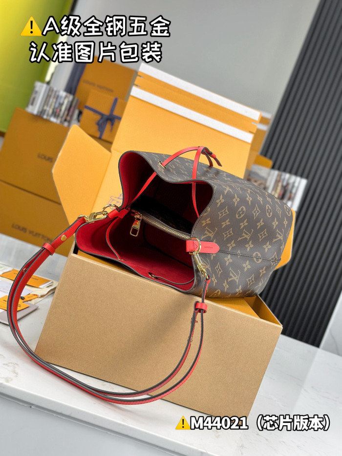 Louis Vuitton NIGO Leather Drawstring Bucket Bag Bags #nigo57175