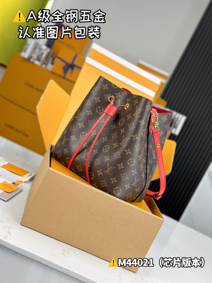 Louis Vuitton NIGO Leather Drawstring Bucket Bag Bags #nigo57175