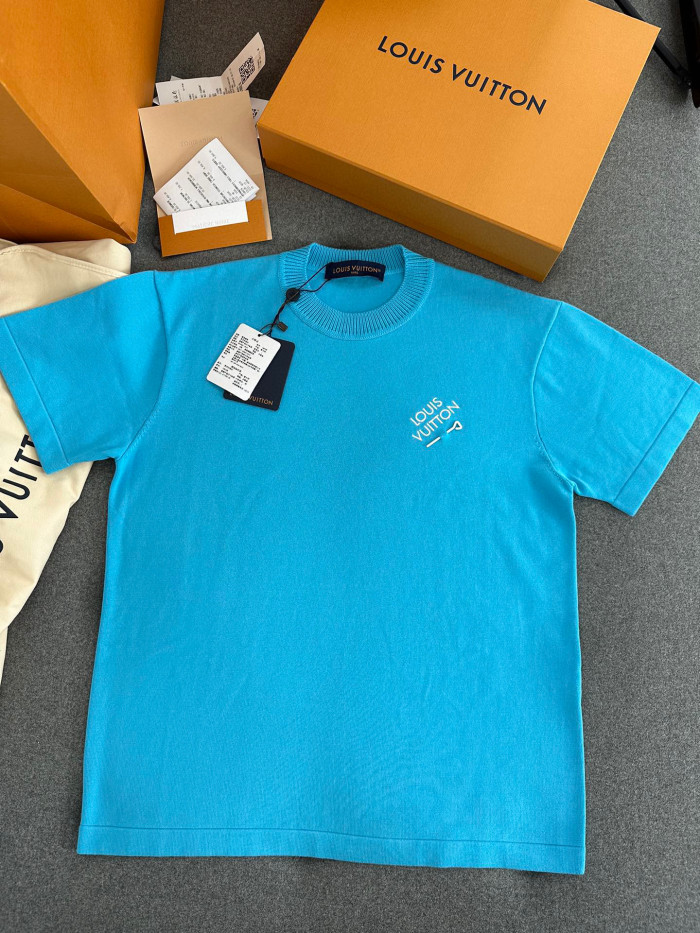 Louis Vuitton NIGO knitted Short Sleeved Sweater Pullover #nigo57627