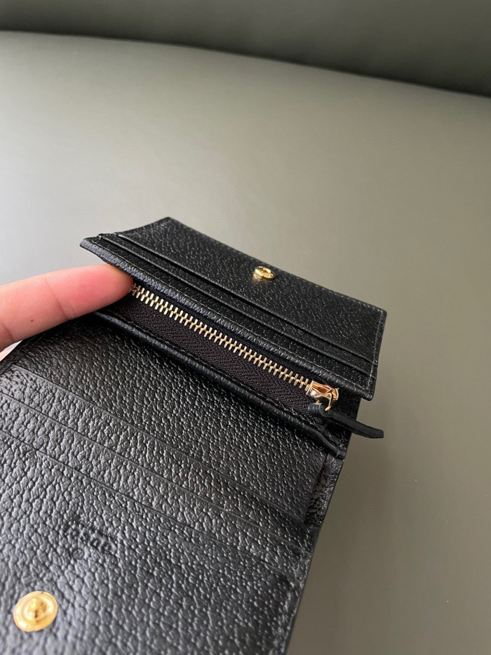 Gucci NIGO Leather Canvas Patchwork Small Wallet #nigo21141