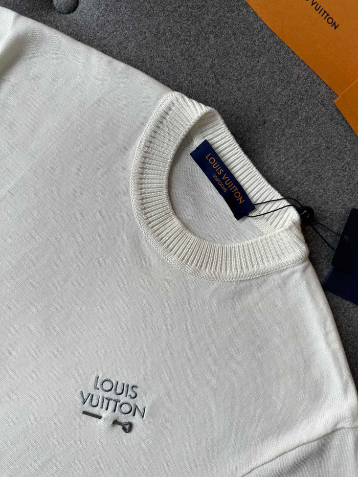 Louis Vuitton NIGO knitted Short Sleeved Sweater Pullover #nigo57627