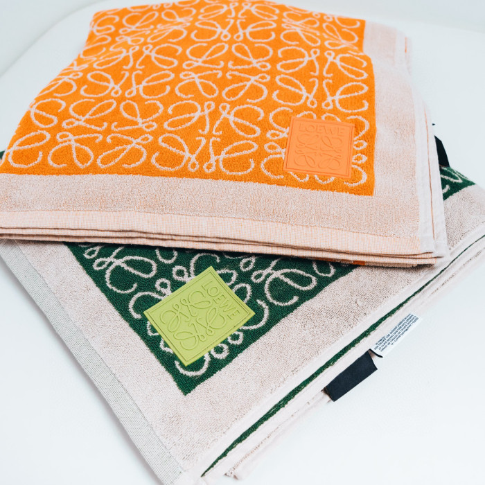 Loewe Anagram Towel In Cotton Bath #nigo96334
