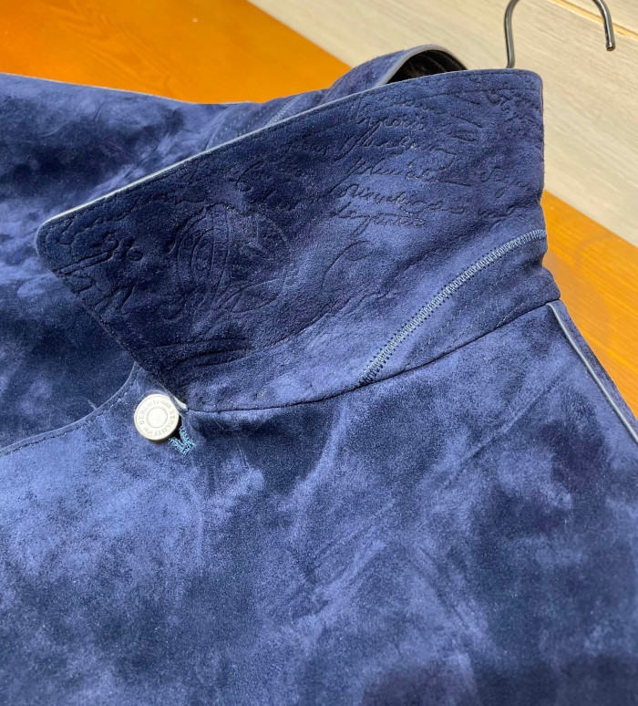 Berluti Suede Leather Jacket Ngvp #nigo6519