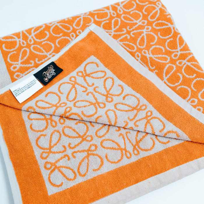 Loewe Anagram Towel In Cotton Bath #nigo96334