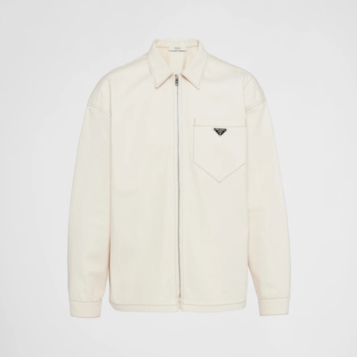 Prada NIGO White Denim Jacket #nigo94675