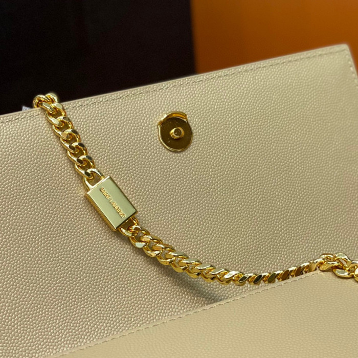 Saint Laurent Leather Chain Bag #nigo21334