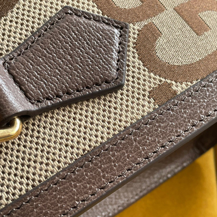 Gucci Diana Leather Printed Portable Bamboo Joint Bag #nigo53124