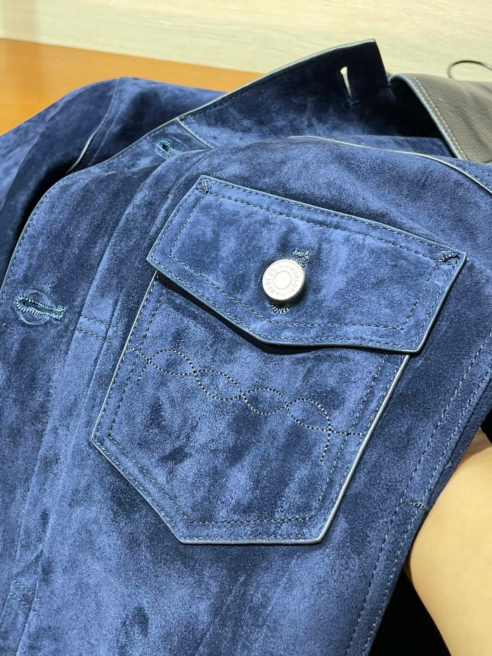 Berluti Suede Leather Jacket Ngvp #nigo6519