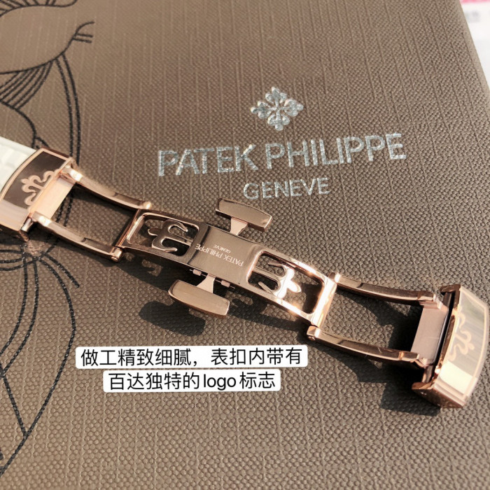 Patek Philippe Mechanical Watches With Diamonds On Silicone Straps Watch #nigo96352