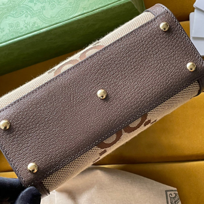 Gucci Diana Leather Printed Portable Bamboo Joint Bag #nigo53124
