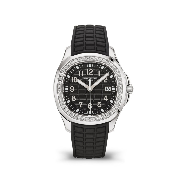 Patek Philippe Mechanical Watches With Diamonds On Silicone Straps Watch #nigo96352