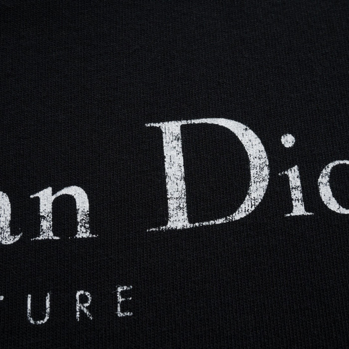 Dior Couture Relaxed-Fit T-Shirt Torn Short Sleeve Solid Colour #nigo96329