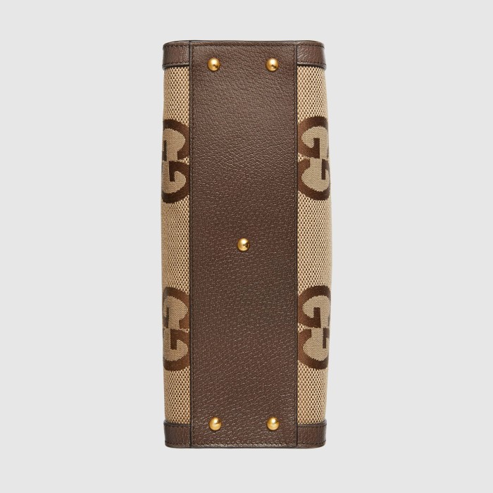 Gucci Diana Leather Printed Portable Bamboo Joint Bag #nigo53124