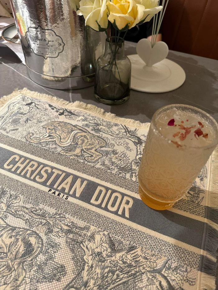Dior Placemat Cutlery Mat Knife And Fork Series #nigo96335